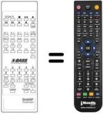 Télécommande équivalente SEC1572