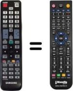 Mando a distancia equivalente Samsung SEC15984
