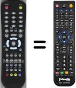Télécommande équivalente WHV14528