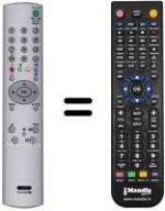 Télécommande équivalente SEC15742