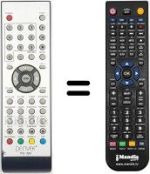 Télécommande équivalente Denver WHV14321