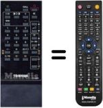 Télécommande équivalente Toshiba SEC2270