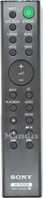 Télécommande d'origine SONY RMT-AH410U (149335811) Télécommande d'origine SONY RMT-AH410U (149335811)