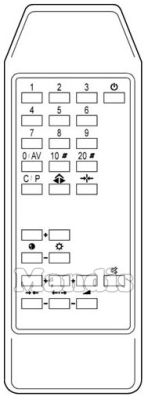 Télécommande d'origine LG 105520B Télécommande d'origine LG 105520B