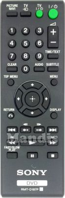 Mando a distancia original SONY RMT-D187P (148700611) Mando a distancia original SONY RMT-D187P (148700611)