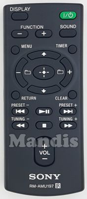 Mando a distancia original SONY RM-AMU197 (149274511) Mando a distancia original SONY RM-AMU197 (149274511)