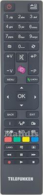 Original remote control TELEFUNKEN RC4876 (23281618) Original remote control TELEFUNKEN RC4876 (23281618)