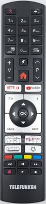Original remote control TELEFUNKEN RC4518P (23774640)