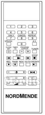 Télécommande d'origine THOMSON V1005M (273921)