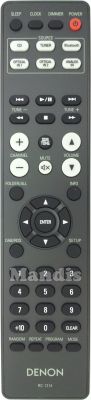 Mando a distancia original DENON RC-1214 (30701023300AS)
