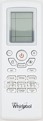 T&eacute;l&eacute;commande d'origine WHIRLPOOL C00415561 (482000017931)