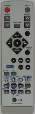 Mando a distancia original LG 6710CMAM02B Mando a distancia original LG 6710CMAM02B