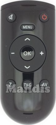 Télécommande d'origine GRUNDIG YF1187R (720117145300)