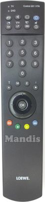 Télécommande d'origine LOEWE OPTA CONTROL 201 VTR (87000053) Télécommande d'origine LOEWE OPTA CONTROL 201 VTR (87000053)