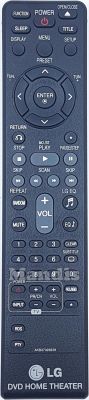 Télécommande d'origine LG AKB37026839 Télécommande d'origine LG AKB37026839