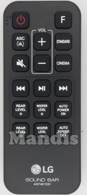 Mando a distancia original LG AKB74815391 Mando a distancia original LG AKB74815391