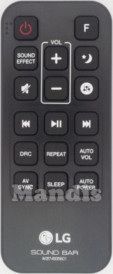 Télécommande d'origine LG AKB74935601 Télécommande d'origine LG AKB74935601