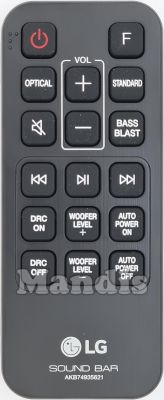 Mando a distancia original LG AKB74935621 Mando a distancia original LG AKB74935621