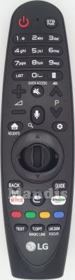 Original remote control LG AN-MR650A (AKB75075301)