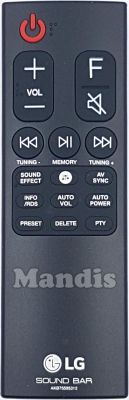 Original remote control LG AKB75595312 Original remote control LG AKB75595312