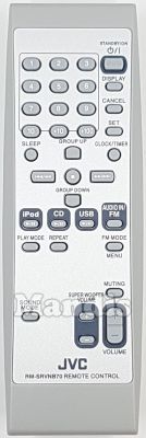 Télécommande d'origine JVC RM-SRVNB70 (BI600NB7005S)