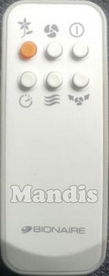 Mando a distancia original BIONAIRE BAFE1507 Mando a distancia original BIONAIRE BAFE1507