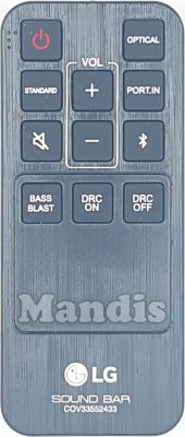 Mando a distancia original LG COV33552433 Mando a distancia original LG COV33552433
