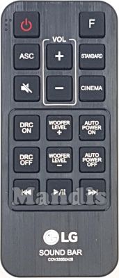 Mando a distancia original LG COV34445442 Mando a distancia original LG COV34445442