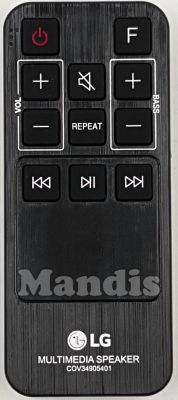 Télécommande d'origine LG COV34905401 Télécommande d'origine LG COV34905401
