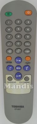 Mando a distancia original TOSHIBA CT-867 Mando a distancia original TOSHIBA CT-867
