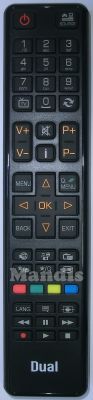 Télécommande d'origine DUAL RC4825 (23151197)