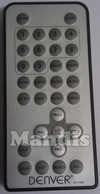 Original remote control DENVER DFT700DBLACK