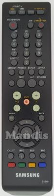 Télécommande d'origine SAMSUNG T1040 (GL81-00332A)