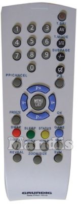 Télécommande d'origine GRUNDIG Tele Pilot 1010 (720117140600)