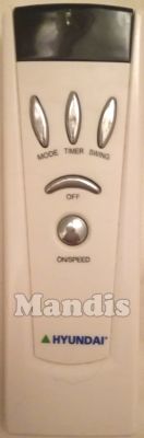 Mando a distancia original HYUNDAI HYD16VLSEASON Mando a distancia original HYUNDAI HYD16VLSEASON