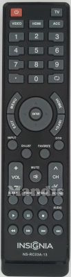 Original remote control INSIGNIA NS-RC03A-13
