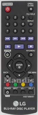 Mando a distancia original LG AKB73896401 Mando a distancia original LG AKB73896401