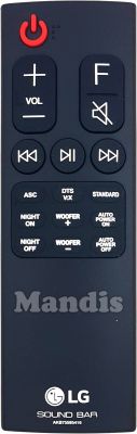 Télécommande d'origine LG AKB75595416 Télécommande d'origine LG AKB75595416