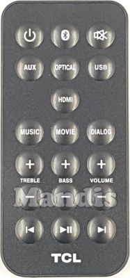 Mando a distancia original TCL MA06250AG18RC1