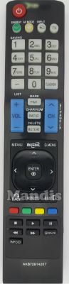 Mando a distancia para LG MI-AKB72914207 Mando a distancia para LG MI-AKB72914207