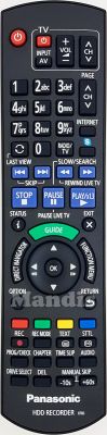 Mando a distancia original PANASONIC HDD Recorder IR6 (N2QAYB000914)