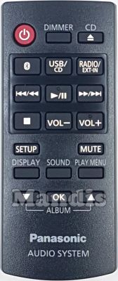 Télécommande d'origine PANASONIC Audio System (N2QAYB001149)