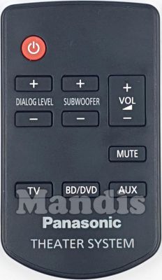 Télécommande d'origine PANASONIC N2QAYC000064
