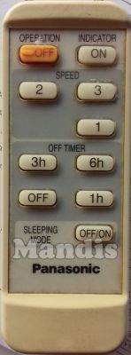 Mando a distancia original PANASONIC F-56TXZ Mando a distancia original PANASONIC F-56TXZ