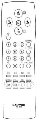 Original remote control DAEWOO R-22D05 (48B3822D05)