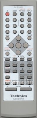 Original remote control TECHNICS RAK-EHA32WH