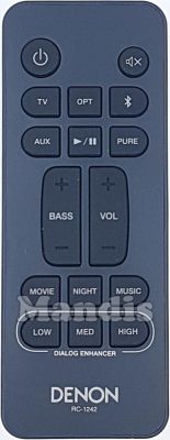 Mando a distancia original DENON RC-1242 (919307102270S)