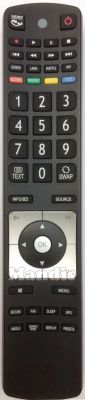 Original remote control TELEFUNKEN RC5110 (30069940) Original remote control TELEFUNKEN RC5110 (30069940)