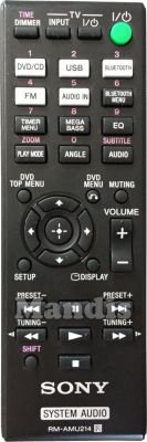 Mando a distancia original SONY RM-AMU214 (A2060834A) Mando a distancia original SONY RM-AMU214 (A2060834A)