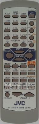 Télécommande d'origine JVC RM-SNXMD1R